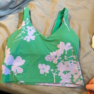 Lululemon Floral Crop Top